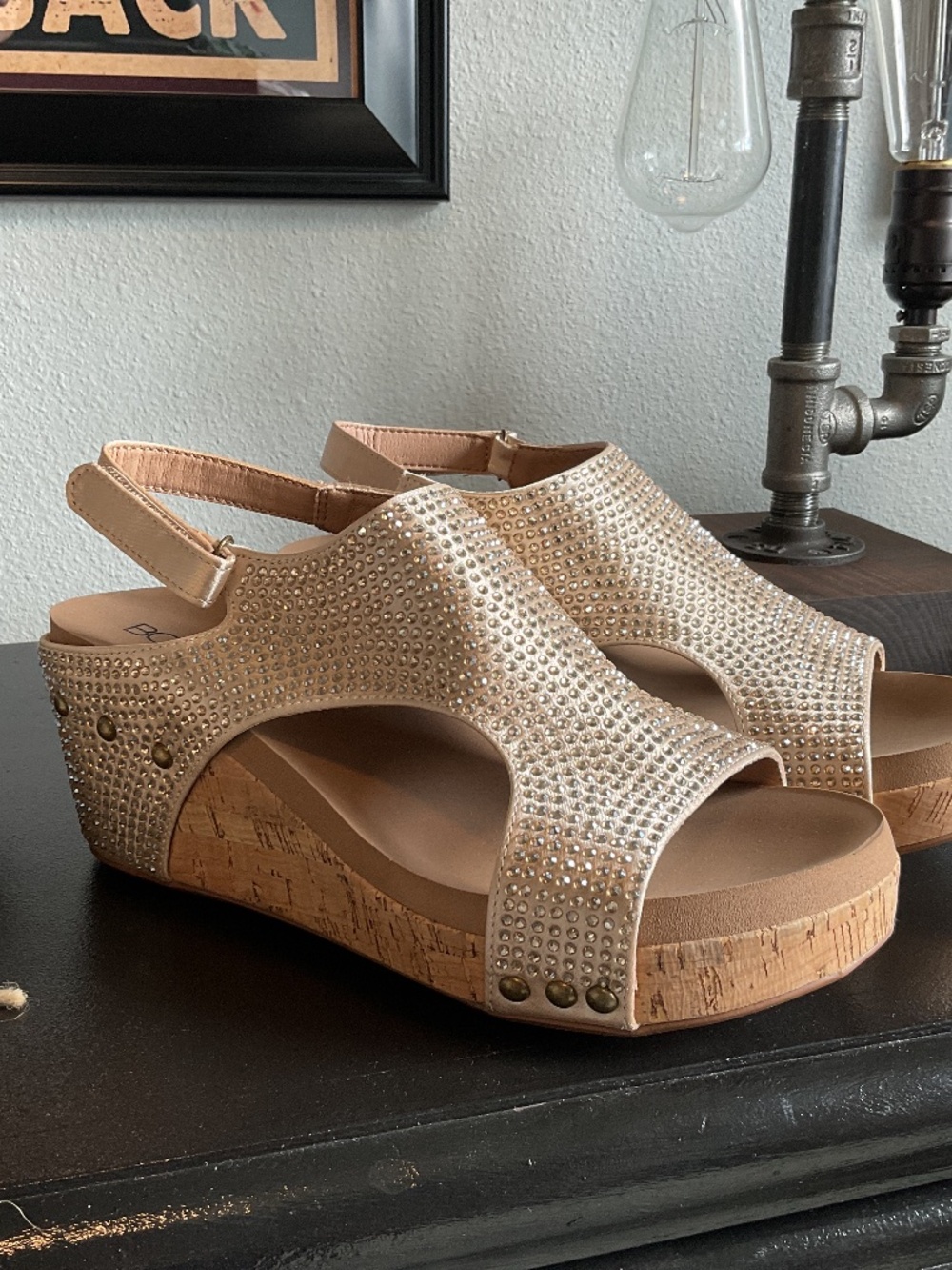 NWOB Corkys Footwear Womens Carley Wedges